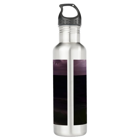 Geist auf See - Ölgemälde Edelstahlflasche (Rückseite)