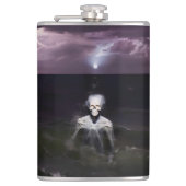 Geist auf See - Ölgemälde Flachmann (Vorderseite)