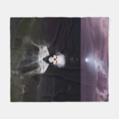 Geist auf See - Ölgemälde Fleecedecke (Vorderseite (Horizontal))