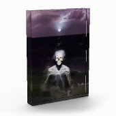 Geist auf See - Ölgemälde Fotoblock (Links)