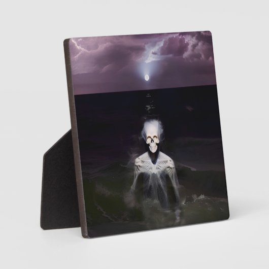 Geist auf See - Ölgemälde Fotoplatte (Vorderseite)