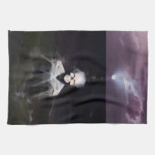 Geist auf See - Ölgemälde Geschirrtuch (Horizontal)