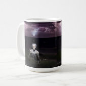 Geist auf See - Ölgemälde Kaffeetasse (Vorderseite Links)
