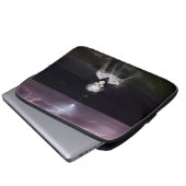 Geist auf See - Ölgemälde Laptopschutzhülle (Vorne Knopf)