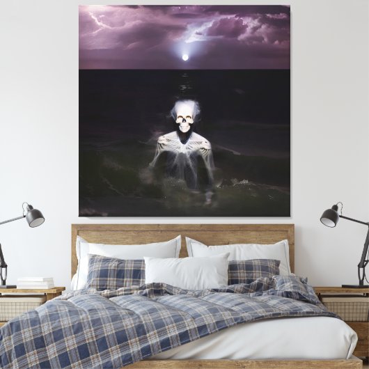 Geist auf See - Ölgemälde Leinwanddruck (Insitu (Schlafzimmer))