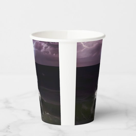 Geist auf See - Ölgemälde Pappbecher (Links)