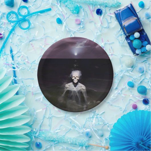 Geist auf See - Ölgemälde Pappteller (Party)