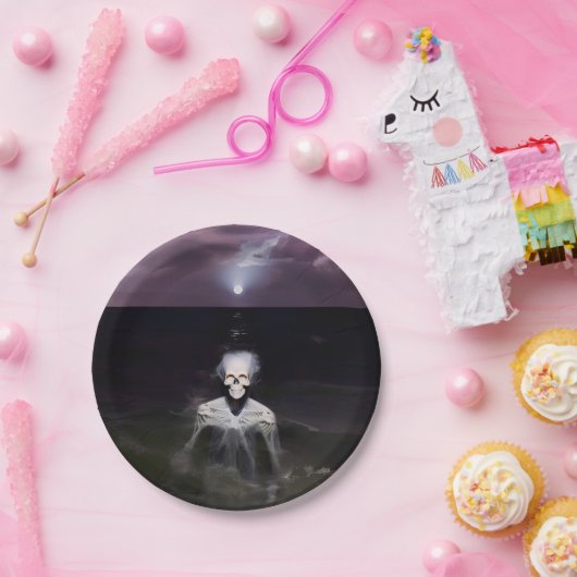 Geist auf See - Ölgemälde Pappteller (Party)