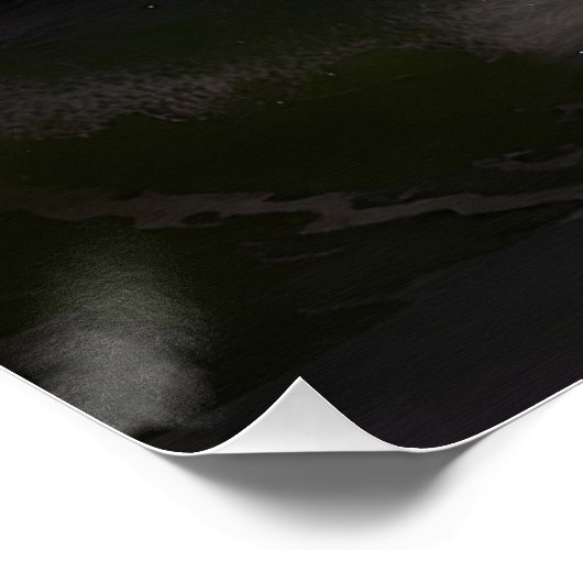 Geist auf See - Ölgemälde Poster (Ecke)