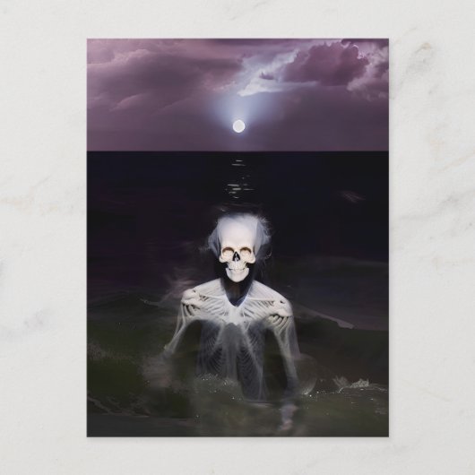 Geist auf See - Ölgemälde Postkarte (Vorderseite)