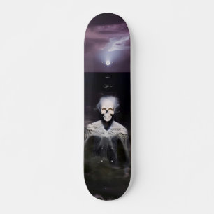 Geist auf See - Ölgemälde Skateboard