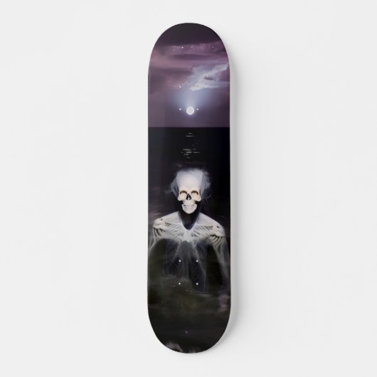 Geist auf See - Ölgemälde Skateboard (Vorne)