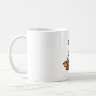 Geist-Bäcker backt Kekse Süße Halloween-Kunst Kaffeetasse