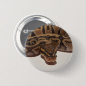 Geist-Ball-Pythonschlange-Knopf Button (Vorne & Hinten)