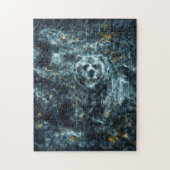 Geist-Bär Puzzle (Vertikal)