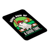 Geist Baseballspieler Halloween Magnet (Rechte Seite)