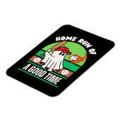 Geist Baseballspieler Halloween Magnet (Linke Seite)