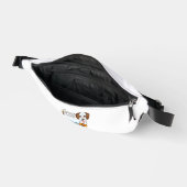 Geist-Beagle-Halloween-Hund Bauchtasche (Offen)