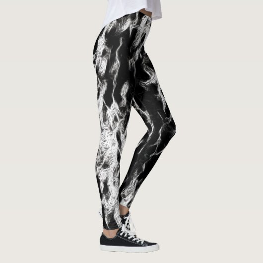 Geist-Blitz-Rave-Leggings Leggings (Rechts)