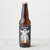 Geist Boo Bierflaschenetikett (Vorderseite)