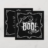 Geist Boo Einladung (Vorne/Hinten)