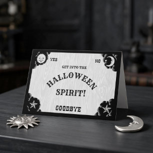 Geist-Brett-Halloween-Geist-Gruß-Karte Karte