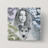 "Geist-Brücken" Knopf Button (Vorderseite)