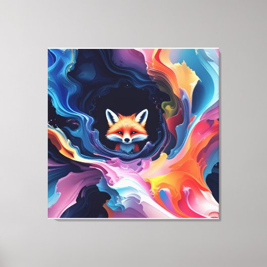 "Geist der Aurora" Leinwanddruck (Vorderseite)