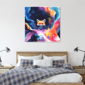 "Geist der Aurora" Leinwanddruck (Insitu (Schlafzimmer))