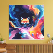 "Geist der Aurora" Leinwanddruck (Insitu (Wohnzimmer))