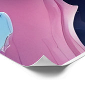 "Geist der Aurora" Poster (Ecke)