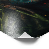 Geist der Ayahuasca Fotodruck (Ecke)