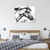 Geist der bemalten Ebenen Leinwanddruck (Insitu (Schlafzimmer))