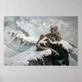 Geist der Berge, Schneeleopard Poster (Vorne)
