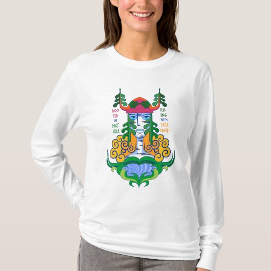 Geist der Birke T-Shirt (Vorderseite)