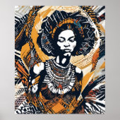 Geist der Ehe - Afrozentrischer Stammeport Poster (Vorne)