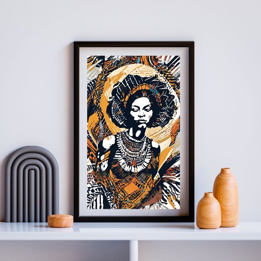 Geist der Ehe - Afrozentrischer Stammeport Poster
