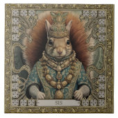 Geist der Eichhörnchen-Personalisierten Stammesjuw Fliese (Vorderseite)