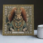Geist der Eichhörnchen-Personalisierten Stammesjuw Fliese<br><div class="desc">Erkunden Sie die mystische und reizvolle Reise mit unserer Keramik "Spirit of the Eichhörnchen". Unsere einzigartige Fliesenkunst erfasst die verzaubernde Essenz des Eichhörnchengeists, bekannt für seine fröhliche Natur, seine Einfallsreichtum und seine grenzenlose Energie, die die Eigenschaften Ihrer Lieben widerspiegelt. Diese altarpiece-artige Kachel, die mit künstlerischer Präzision geschaffen wurde, verbindet die...</div>