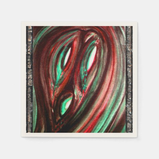 Geist der Einsamkeit Serviette (Vorderseite)