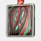 Geist der Einsamkeit Silbernes Ornament (Links)