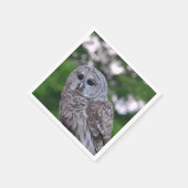 Geist der Eule Serviette (Ecke)