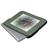 Geist der Falken Laptopschutzhülle (Vorne Knopf)