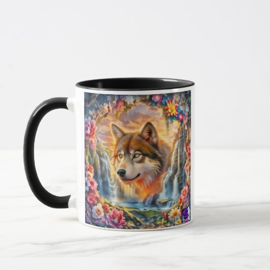 Geist der Fälle: Der Blumenwolf Tasse (Links)