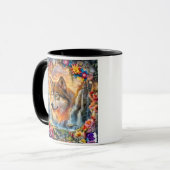 Geist der Fälle: Der Blumenwolf Tasse (Vorderseite Links)