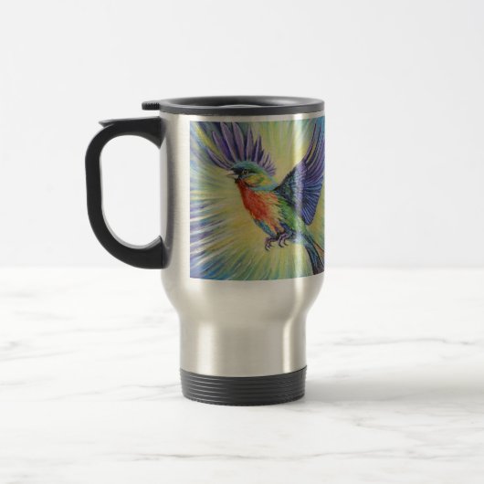 Geist der Finch Reisebecher (Links)
