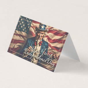 Geist der Freiheit in Rot, Weiß und Blau