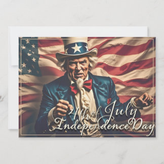 Geist der Freiheit in Rot, Weiß und Blau