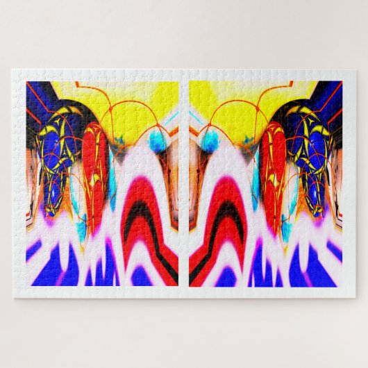 Geist der Fußballkunst Puzzle (Horizontal)