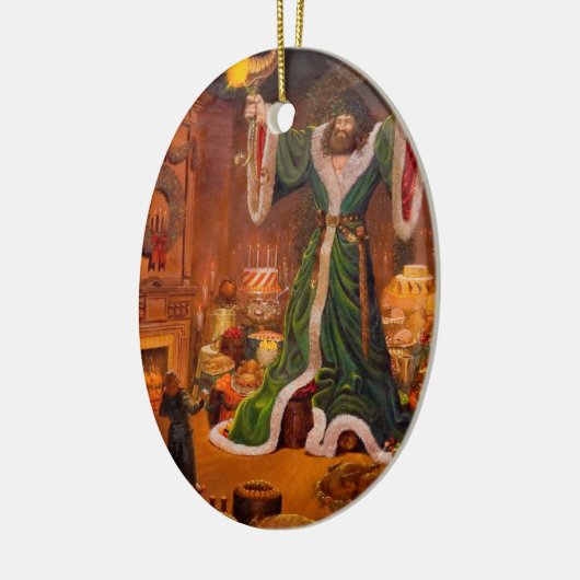 Geist der Gegenwart Keramikornament (Links)